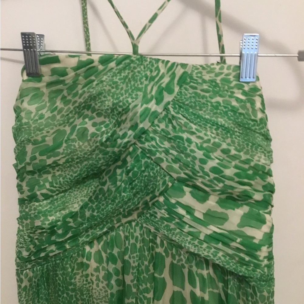 LAUNDRY by Shelli Segal green dress
